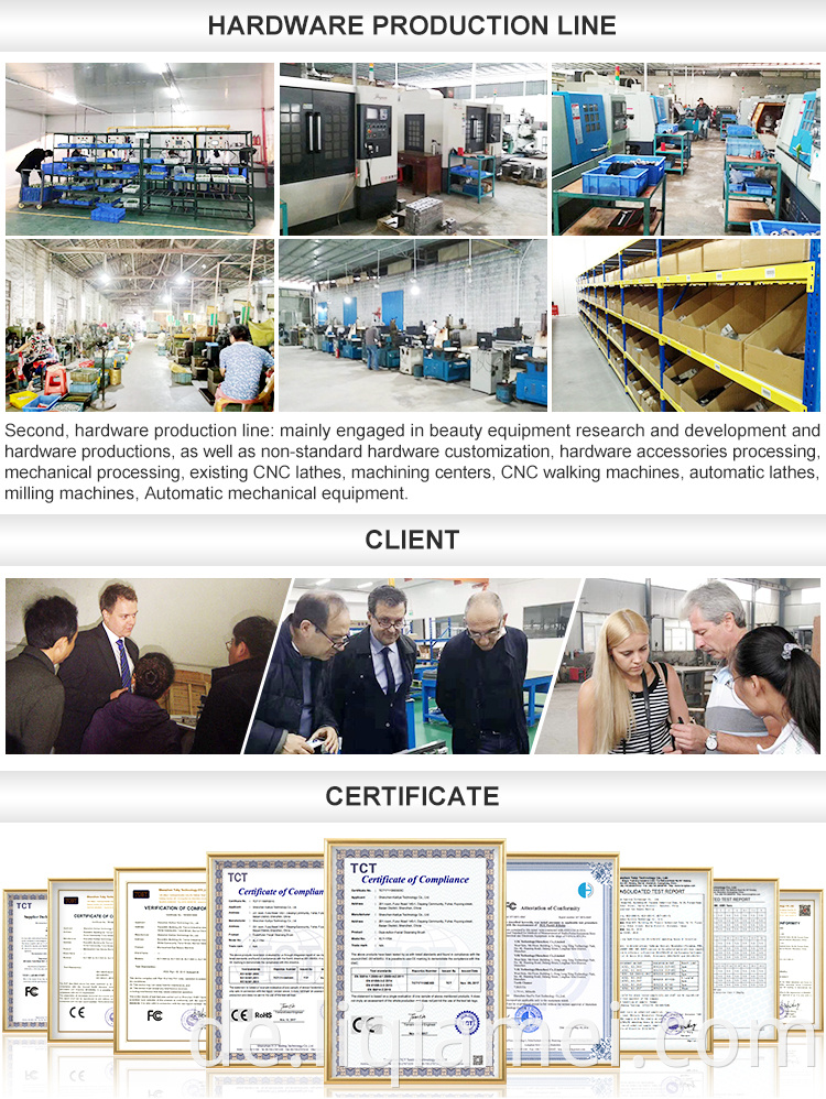 Production Line OF Portable And Rechargeable Blackhead Instrument